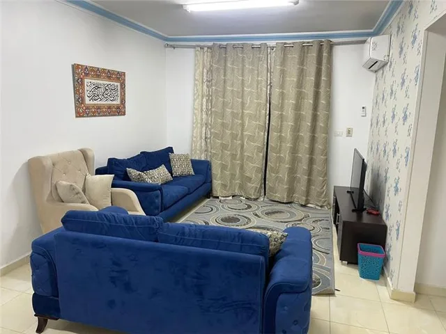 شقة فى مدينتى 96 م2 بحري وشرقي للايجار مفروش كود 48711