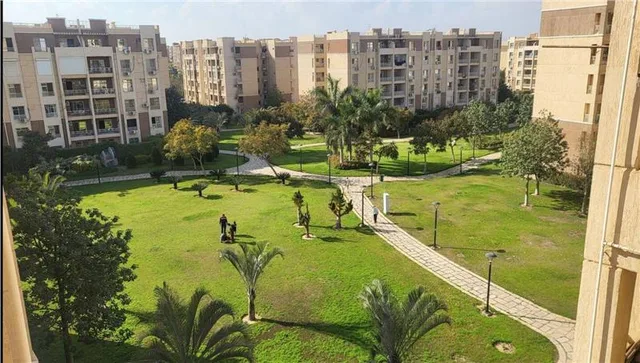 شقة فى مدينتى 96 م2 غربي وقبلي للايجار مفروش كود 31287