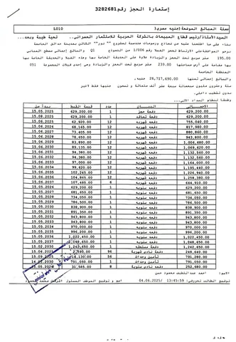 فيلا فى مشروع نور - حدائق العاصمة الادارية 239 م2 غربى للبيع تقسيط كود 54822