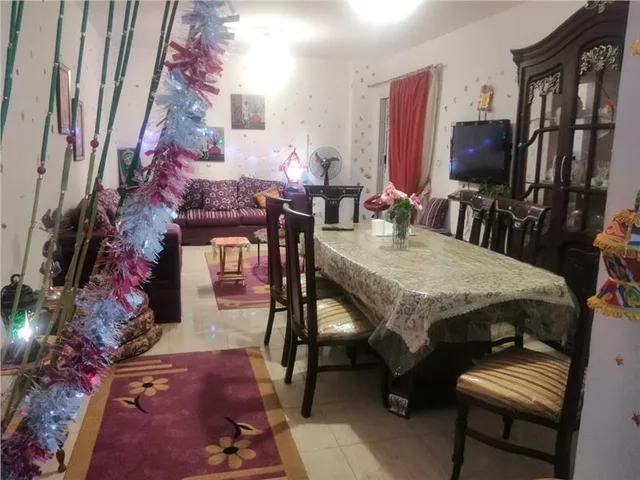 شقة فى مدينتى 123 م2 شرقى للايجار مفروش كود 13297