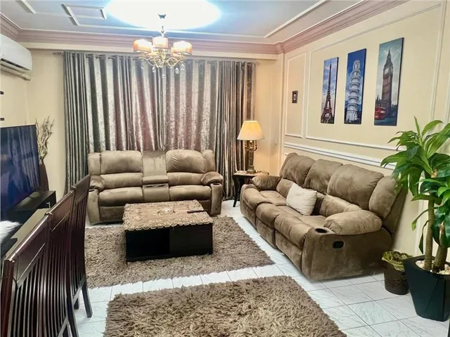 شقة فى مدينة الرحاب 90 م2 قبلى للايجار مفروش كود 40016