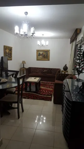 شقة فى مدينتى 100 م2 بحرى للايجار مفروش كود 17646