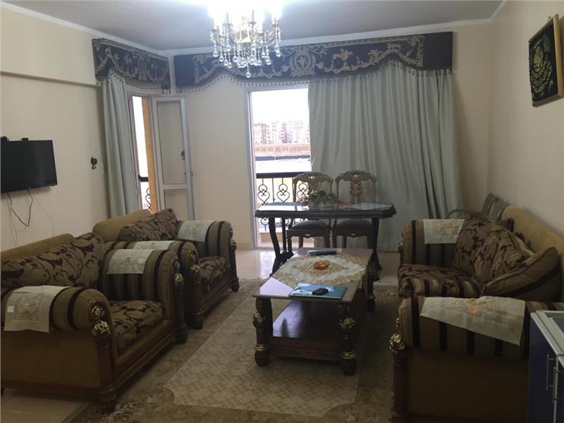 شقة فى مدينة الرحاب 99 م2 بحري وشرقي للايجار مفروش كود 41541 - صورة 1