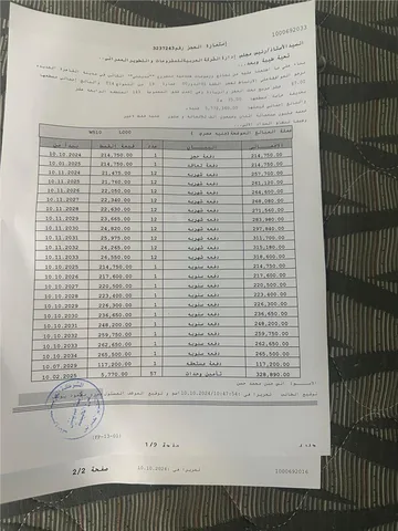 شقة فى مدينتى 67 م2 غربي وقبلي للبيع تقسيط كود 55113