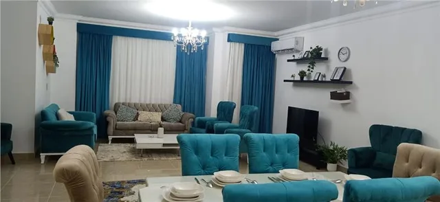 شقة فى مدينتى 250 م2 بحرى للايجار مفروش كود 48767