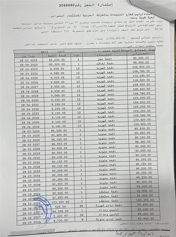 شقة فى مشروع نور - حدائق العاصمة الادارية 82 م2 غربى للبيع تقسيط كود 53567