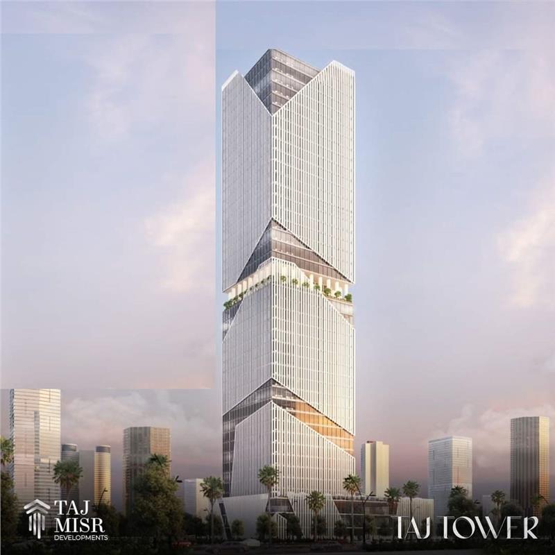 مكتب ادارى فى العاصمة الادارية الجديدة 28 م2 للبيع تقسيط امام البرج الايقونى مباشرة كود 46999 - صورة 1