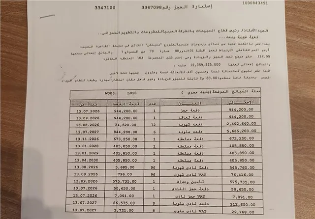 شقة فى مدينتى 112 م2 شرقي وغربي للبيع تقسيط كود 55521