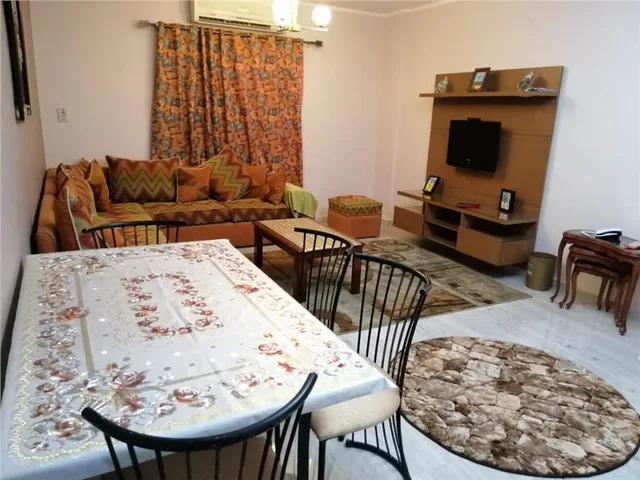 شقة فى مدينة الرحاب 90 م2 قبلى للايجار مفروش كود 31533