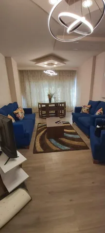شقة فى مدينة الرحاب 96 م2 بحري وغربي للايجار مفروش كود 46989