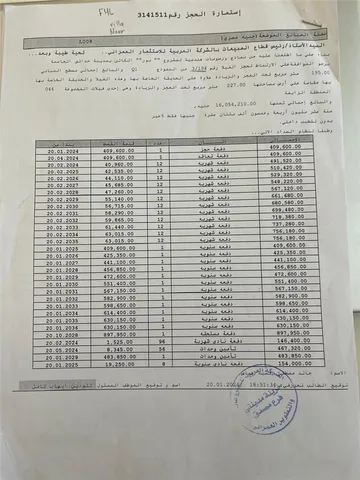 فيلا فى مشروع نور - حدائق العاصمة الادارية 227 م2 غربى للبيع تقسيط كود 54070