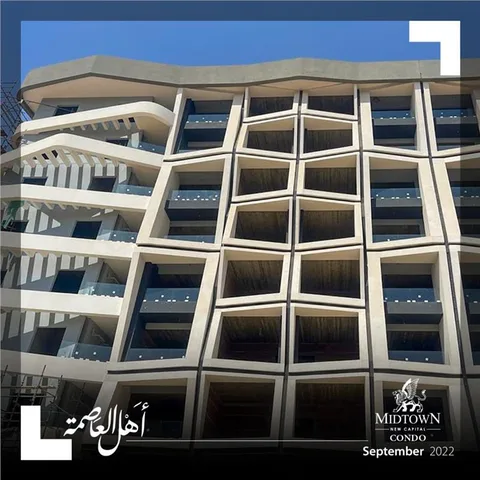 شقة فى العاصمة الادارية الجديدة 165 م2 بحرى للبيع تقسيط كود 47009
