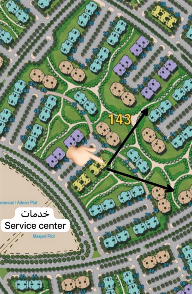 شقة فى مدينتى 79 م2 بحري وشرقي للبيع تقسيط كود 55006 - صورة 1