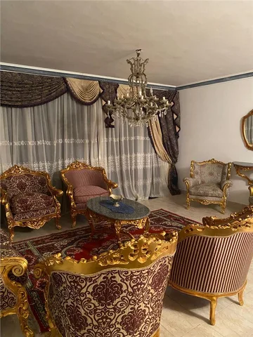شقة فى مدينة الرحاب 162 م2 شرقي وقبلي للايجار مفروش كود 6007