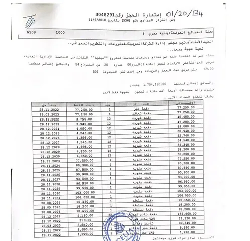 شقة فى العاصمة الادارية الجديدة 49 م2 للبيع تقسيط كود 53311