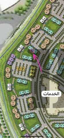 شقة فى مدينتى 108 م2 قبلى للبيع تقسيط كود 54387