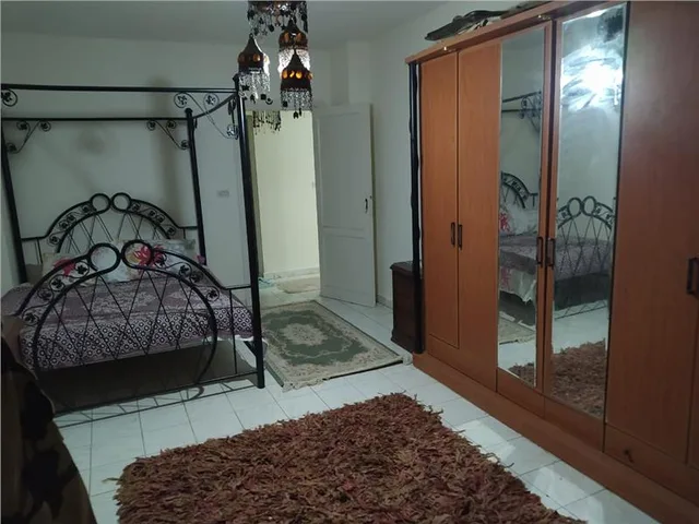 شقة فى مدينة الرحاب 90 م2 غربي وقبلي للايجار مفروش كود 4453
