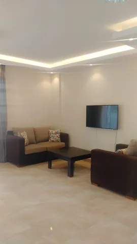 شقة فى مدينتى 116 م2 قبلى للايجار مفروش كود 46852