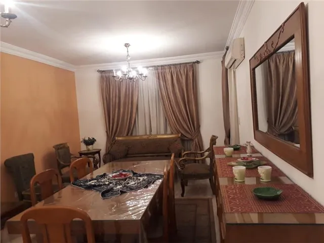 شقة فى مدينة الرحاب 131 م2 غربي وقبلي للايجار مفروش كود 6320