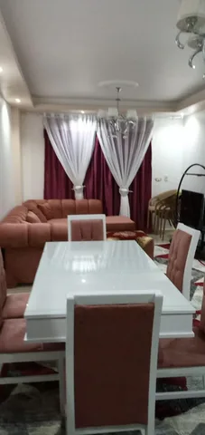 شقة فى مدينتى 96 م2 غربي وقبلي للايجار مفروش كود 29795
