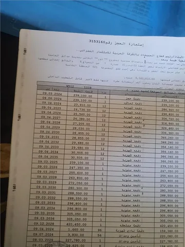 شقة فى مشروع نور - حدائق العاصمة الادارية 123 م2 شرقي وقبلي للبيع تقسيط كود 50561