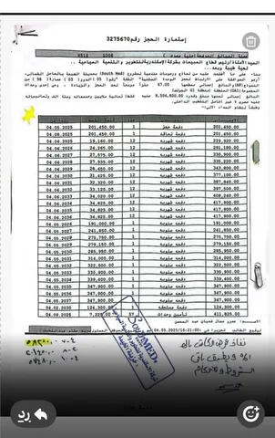 شالية فى ساوث ميد 67 م2 شرقى للبيع تقسيط كود 55513
