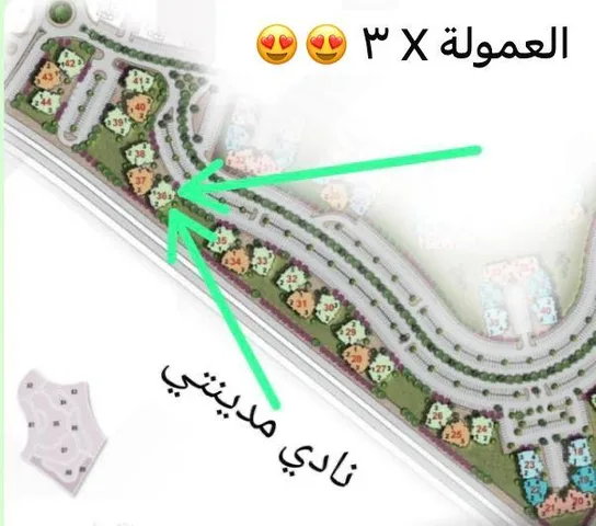 شقة فى مدينتى 103 م2 شرقى للبيع تقسيط كود 53834
