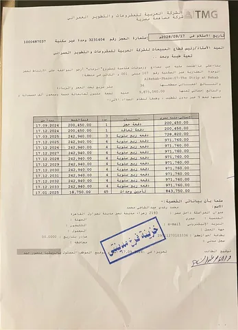 عيادة طبية فى مدينة الرحاب 36 م2 بحرى للبيع تقسيط كود 52907