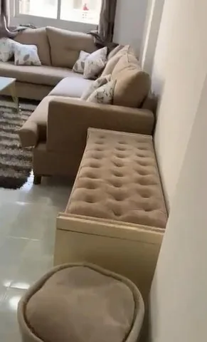 شقة فى مدينتى 90 م2 قبلى للايجار مفروش كود 50932