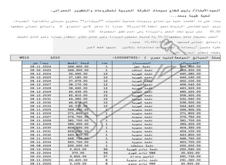شقة فى مدينتى 81 م2 قبلى للبيع تقسيط كود 54194 - صورة 1