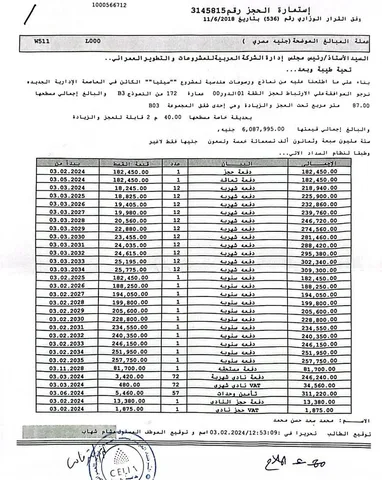 شقة فى العاصمة الادارية الجديدة 87 م2 بحرى للبيع تقسيط كود 51230