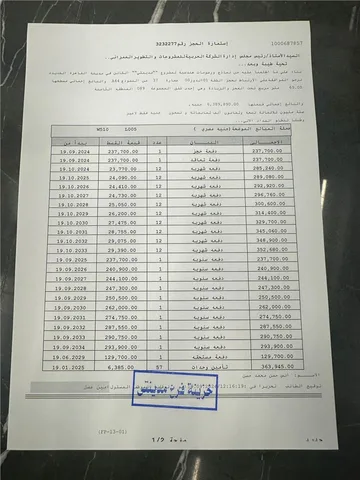 شقة فى مدينتى 69 م2 شرقى للبيع تقسيط كود 55114