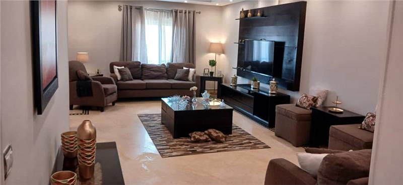 شقة فى مدينة الرحاب 160 م2 شرقي وغربي للايجار مفروش كود 53652 - صورة 1