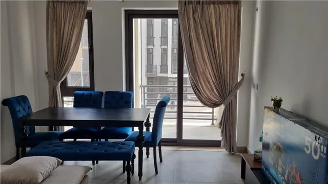 شقة فى مدينتى 76 م2 قبلى للايجار مفروش كود 53691