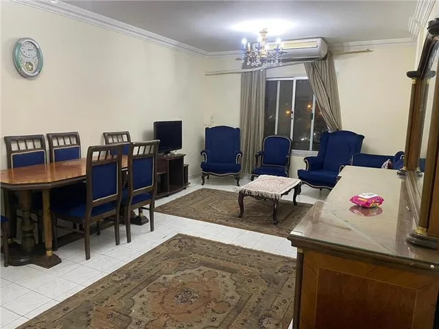 شقة فى مدينة الرحاب 92 م2 قبلى للايجار مفروش كود 53971