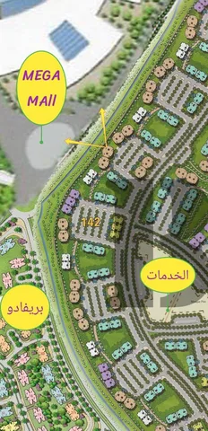 شقة فى مدينتى 142 م2 بحري وغربي للبيع تقسيط كود 54197