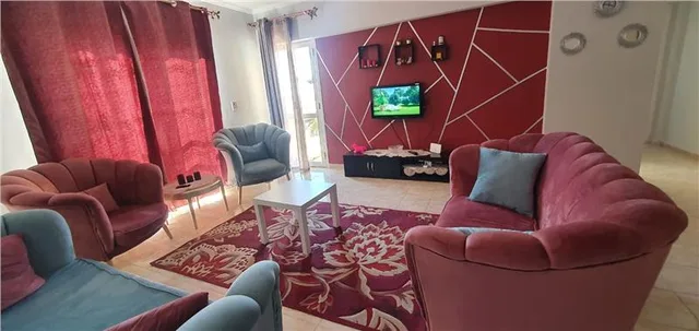 شقة فى مدينة الرحاب 99 م2 بحرى للايجار مفروش كود 44940