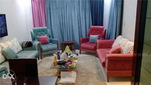 شقة فى مدينة الرحاب 131 م2 قبلى للايجار مفروش كود 35728
