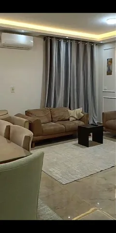 شقة فى مدينتى 82 م2 بحري وغربي للايجار مفروش كود 48203