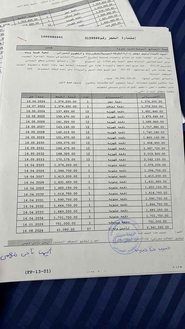 فيلا فى مدينتى 301 م2 شرقي وغربي للبيع تقسيط كود 53265 - صورة 1