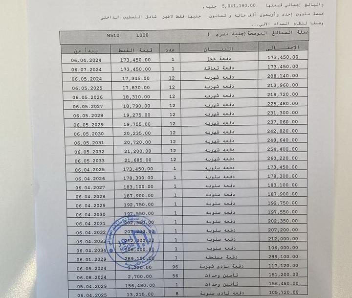 شقة فى مشروع نور - حدائق العاصمة الادارية 82 م2 شرقي وقبلي للبيع تقسيط كود 50767 - صورة 1