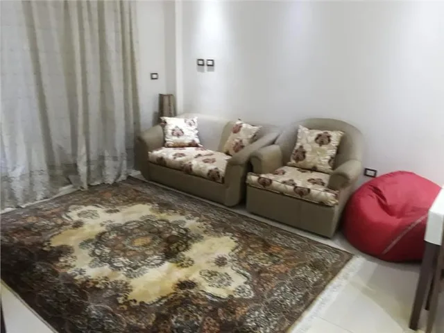 شقة فى مدينتى 65 م2 قبلى للايجار مفروش كود 12613