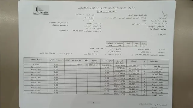شقة فى مدينتى 204 م2 بحري وشرقي للبيع تقسيط كود 54454