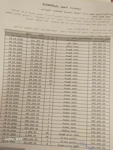 شقة فى مشروع نور - حدائق العاصمة الادارية 121 م2 بحري وشرقي للبيع تقسيط كود 54532