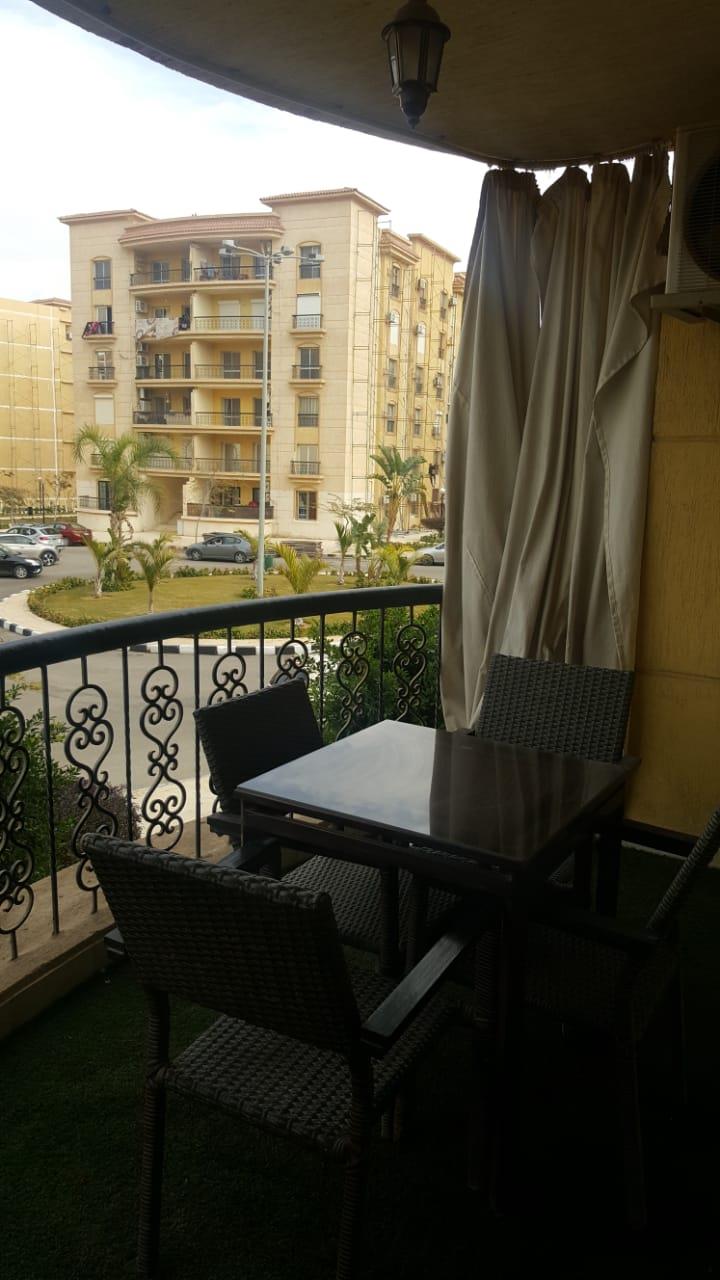 شقة فى مدينة الرحاب 131 م2 بحري وشرقي للايجار مفروش كود 18357 - صورة 1