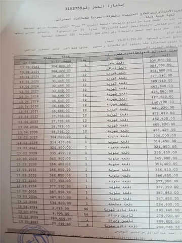 شقة فى مشروع نور - حدائق العاصمة الادارية 146 م2 بحري وشرقي للبيع تقسيط كود 51242
