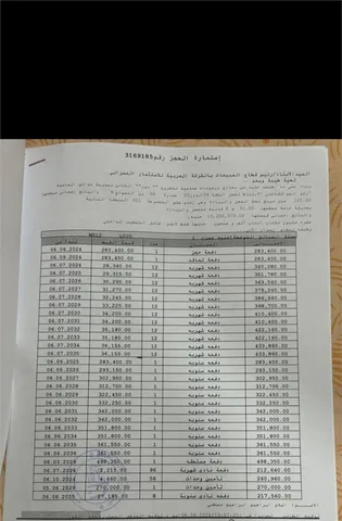 شقة فى مشروع نور - حدائق العاصمة الادارية 120 م2 شرقي وقبلي للبيع تقسيط كود 52549