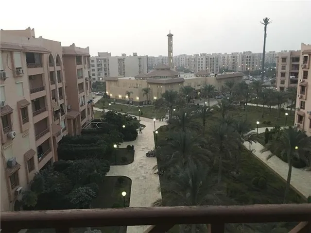 شقة فى مدينة الرحاب 161 م2 شرقي وغربي للايجار قانون جديد كود 40746