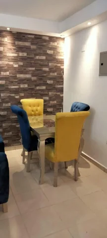 شقة فى مدينتى 76 م2 بحرى للايجار مفروش كود 27424