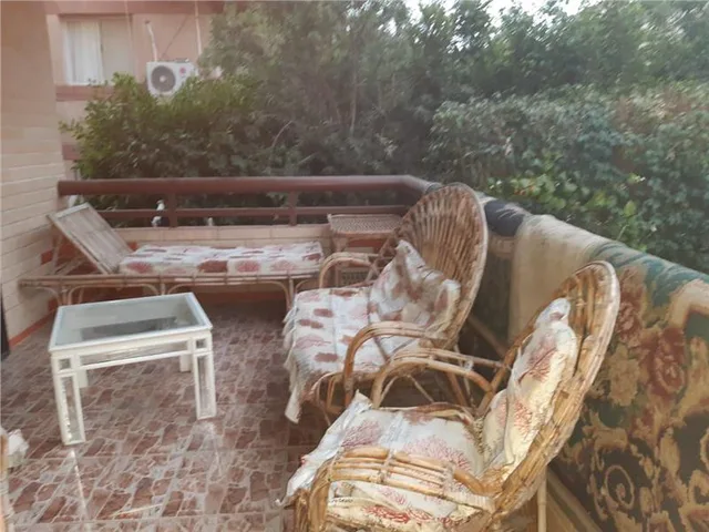 شقة فى مدينة الرحاب 140 م2 شرقي وغربي للايجار مفروش كود 25567